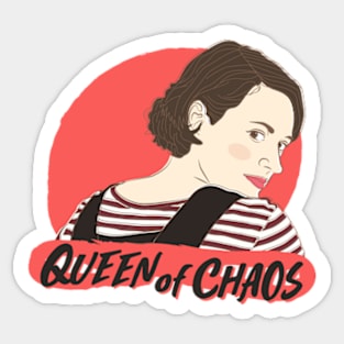 Queen of Chaos Sticker